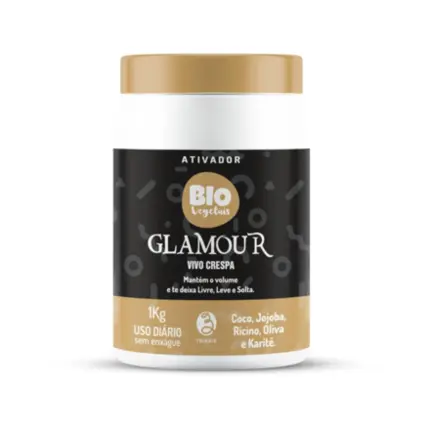Ativador Vivo Crespa Glamour Bio Vegetais 1kg