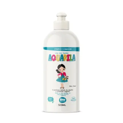 Condicionador Aquarela Teen Liso dos Sonhos Bio Vegetais 500ml