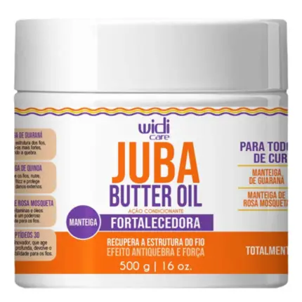 Máscara Fortalecedora Butter Oil Juba Widi Care 500g