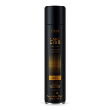Spray Fixador de Cabelo Extra Forte Care Liss Cless 400ml