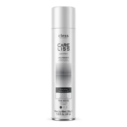 Spray Fixador de Cabelo Fixa Solto Care Liss Cless 400ml