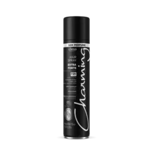 Spray Fixador de Cabelo Sem Perfume Extra Forte Charming Cless 400ml