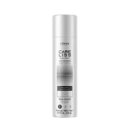 Spray Fixador de Cabelo Fixa Solto Care Liss Cless 150ml