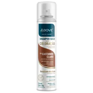 Shampoo a Seco Com Coloração Cor Castanho Claro Above Hair Care 150ml