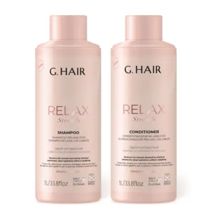 Kit Relaxa Fios Sh+Cond G.Hair 2x1L