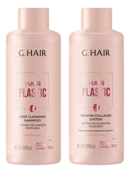 Kit Tratamento Hair Plastic G.Hair 2x1L