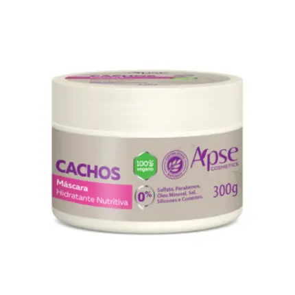Máscara Hidratante e Nutritiva Cachos Apice 300g