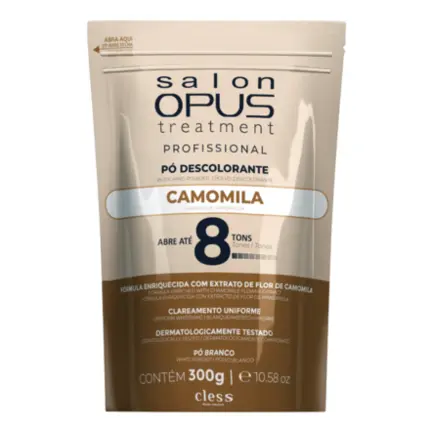 Pó Descolorante Camomila Salon Opus Cless 300g