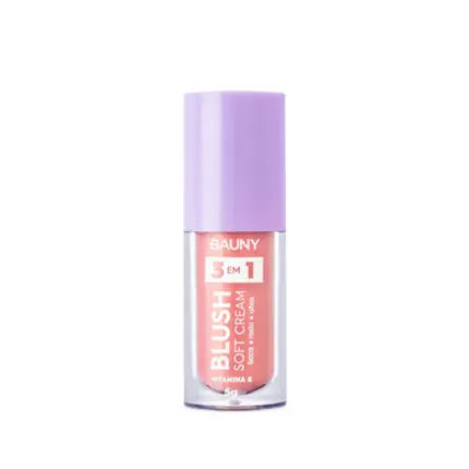 Blush Líquido Soft Cream 3 em 1 (Magic) Bauny 5g