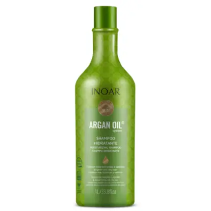 Shampoo Hidratante Argan Oil Inoar 1L