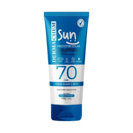 Protetor Solar 70 FPS Dermachem 200g
