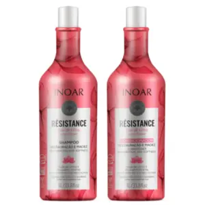 Kit Résistance Sh+Cond Flor de Lótus Inoar 1L