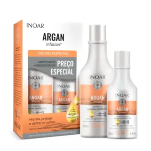 Kit Argan Infusion Cachos Perfeitos Inoar