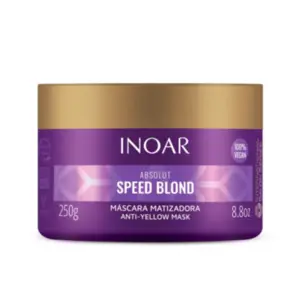 Máscara Matizadora Absolut Speed Blond Inoar 250g