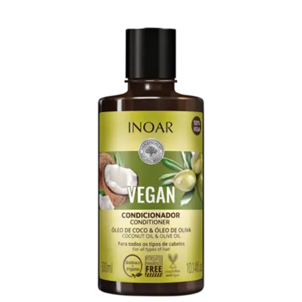 Condicionador Nutritivo Vegan Inoar 300ml