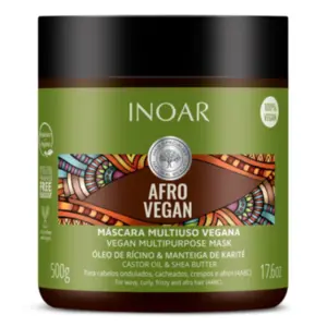 Máscara Multiuso Nutrição Afro Vegan Inoar 500g