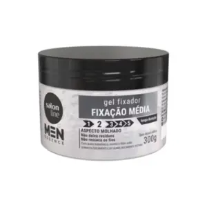 Gel Fixador Média Fixação Men Essence Salon Line 300g