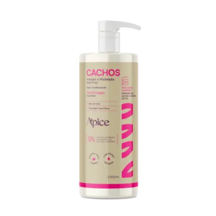 Ativador e Modelador Anti-Frizz Cachos Apice 1L