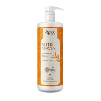 Condicionador Acidificante e Leave-In Nutri Waves Apice 1L