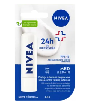 Hidratante Labial Med Repair Nivea FPS 15