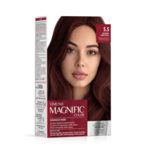Kit Coloração Magnific Color 5.5 Castanho Claro Acaju Amend