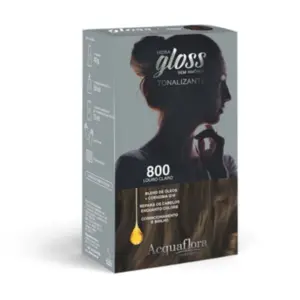 Kit Tonalizante Hidra Gloss 800 Louro Claro Acquaflora