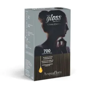 Kit Tonalizante Hidra Gloss 700 Louro Natural Acquaflora