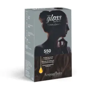 Kit Tonalizante Hidra Gloss 550 Acaju Acquaflora