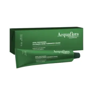 Coloração Creme Permanente Vegana 7.4 Louro Natural Acobreado Acquaflora