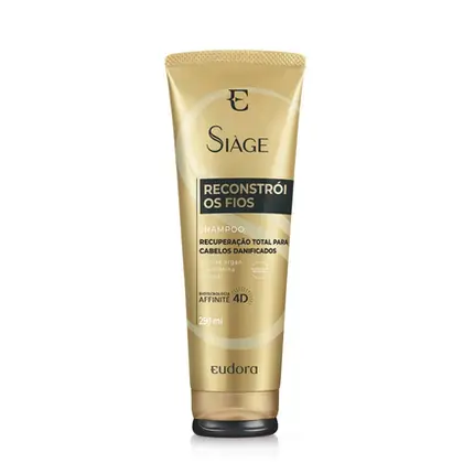 Shampoo Reconstrói os Fios Eudora Siàge 250ml