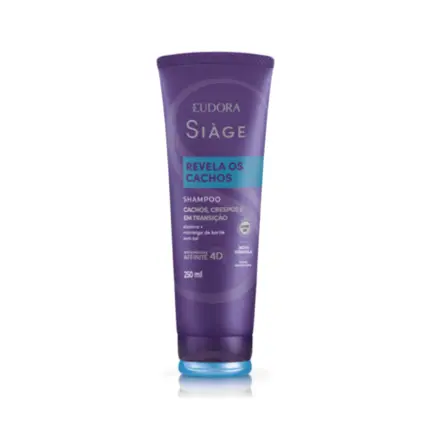 Shampoo Revela Cachos Eudora Siàge 250ml