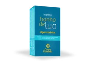 Kit Prático Banho de Lua Corpo Dourado