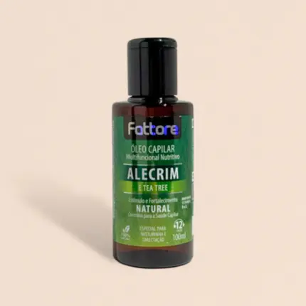 Óleo Capilar Alecrim e Tea Tree Fattore 100ml