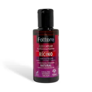 Óleo Capilar Rícino e Ameixa Negra Fattore 100ml
