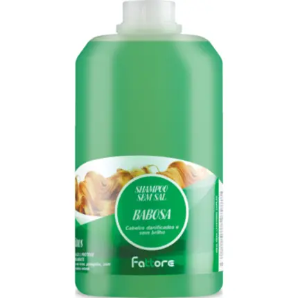 Shampoo Babosa Sem Sal Fattore 2L