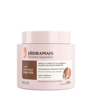 Creme Esfoliante Para Pés Hidramais 220g