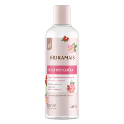 Óleo Corporal Rosa Mosqueta Hidramais 120ml