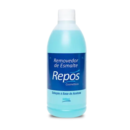 Removedor de Esmalte À Base de Acetona Repós 500ml