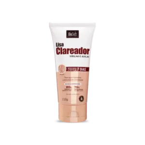 Creme Lisa Clareador de Virilha e Axilas Bisnaga 110g