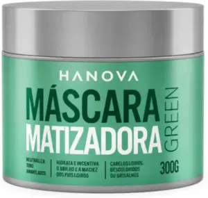 Máscara Matizadora Green Hanova 300ml